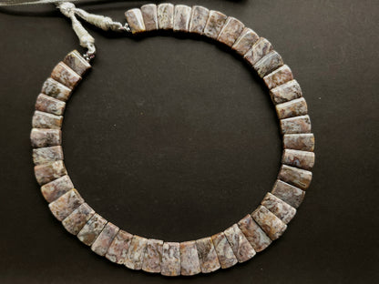 Natural Jasper Smooth BIB Necklace | Cleopatra Style | Choker