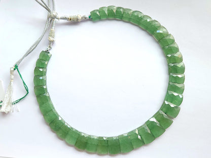 Natural Green Aventurine Gemstone Bib Necklace
