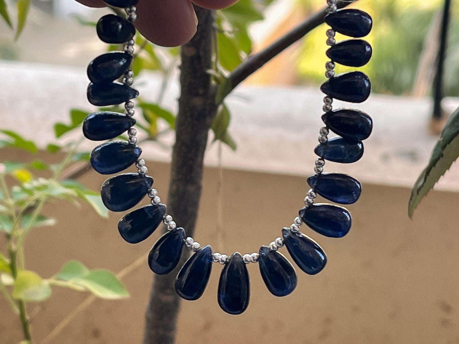 30 Pieces Burma Blue Sapphire Teardrops (No Treatment) Beadsforyourjewelry