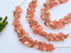 5 Inch RHODOCHROSITE Fancy Slice Cut Beads Beadsforyourjewelry