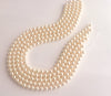 Load image into Gallery viewer, 5mm Crystal White (001 650) Genuine Swarovski 5810 Pearls Round Beads jewelry making Beadsforyourjewelry