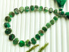 7.50 Inch Emerald Crown Cut Beads, Natural Zambian Emerald Gemstone,  25 Pieces, 5x7mm to 8x10mm Beadsforyourjewelry