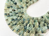 8 Inch AAA Moss Aquamarine Rondelle Shape Beads Beadsforyourjewelry
