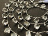 8 Pieces Crystal Uneven Shape Faceted Beads Beadsforyourjewelry