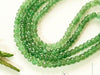 AAA Green Aventurine beads Faceted Rondelle shape, 16 Inch String, Natural Aventurine Gemstone for Jewelry, 6mm to 7mm Graduation Beadsforyourjewelry