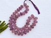 Amethyst Carved Rondelle Beads Beadsforyourjewelry
