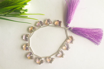 Ametrine Gemstone Butterfly Shape Beads Beadsforyourjewelry