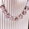 Ametrine Rosette concave cut beads Beadsforyourjewelry