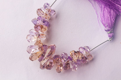 Ametrine Uneven Tumble Drops Beadsforyourjewelry
