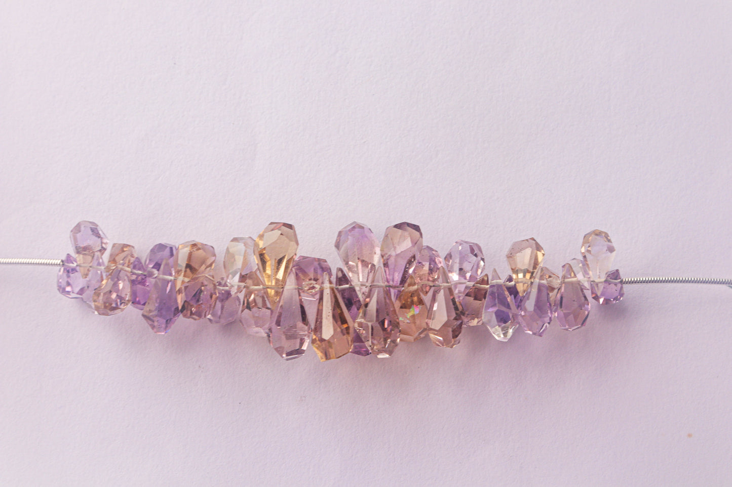 Ametrine Uneven Tumble Drops Beadsforyourjewelry