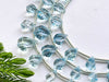 BLUE TOPAZ Twisted Drops Faceted, Natural Blue Topaz Gemstone Drops, Blue Topaz Teardrops, Blue Topaz Drops, 5x9mm to 9x12mm Beadsforyourjewelry