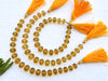 Beer Quartz Concave Cut Rondelle Beads Beadsforyourjewelry