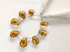 Beer Quartz Pear Shape Faceted Beads Beadsforyourjewelry