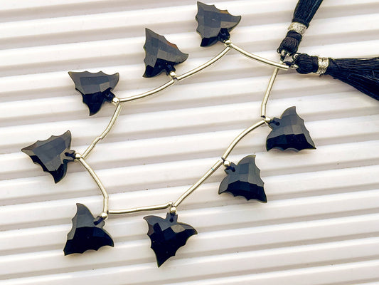 Black Onyx Bat Shape Beads Beadsforyourjewelry
