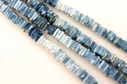 Blue Lace Agate Beads Smooth Square shape Heishi beads, 8mm, Blue lace agate beads,  Agate Gemstone beads for Jewelry making Beadsforyourjewelry