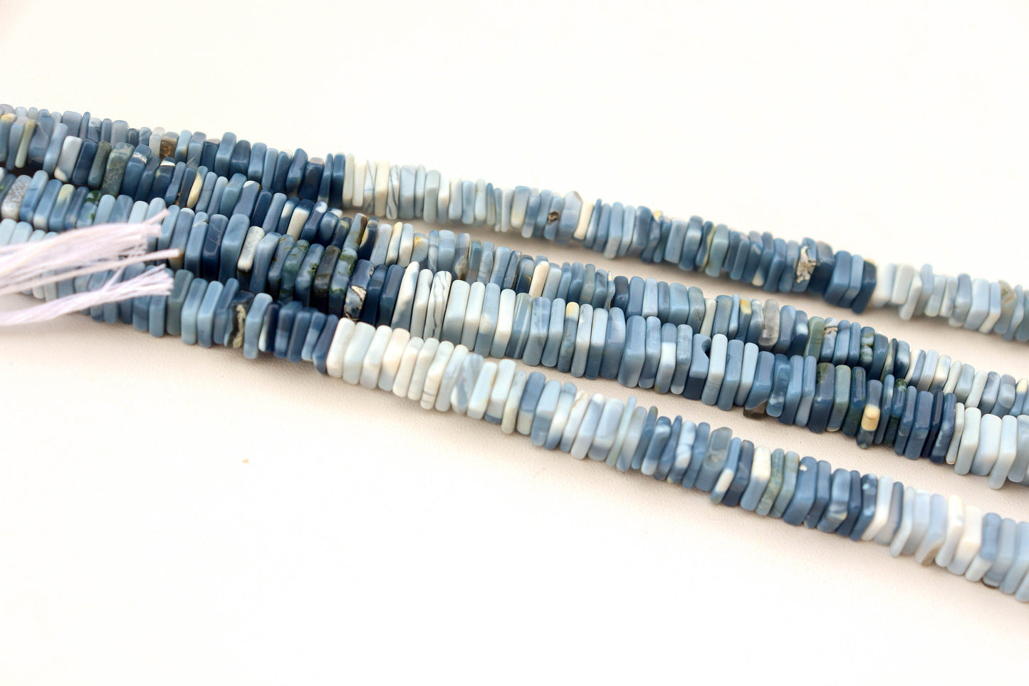 Blue Lace Agate Beads Smooth Square shape Heishi beads, 8mm, Blue lace agate beads,  Agate Gemstone beads for Jewelry making Beadsforyourjewelry