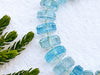 Load image into Gallery viewer, Blue Topaz Fancy Tyre Shape Faceted Beads Beadsforyourjewelry