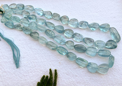 Blue Topaz Smooth Nuggets / Tumble Beads Beadsforyourjewelry