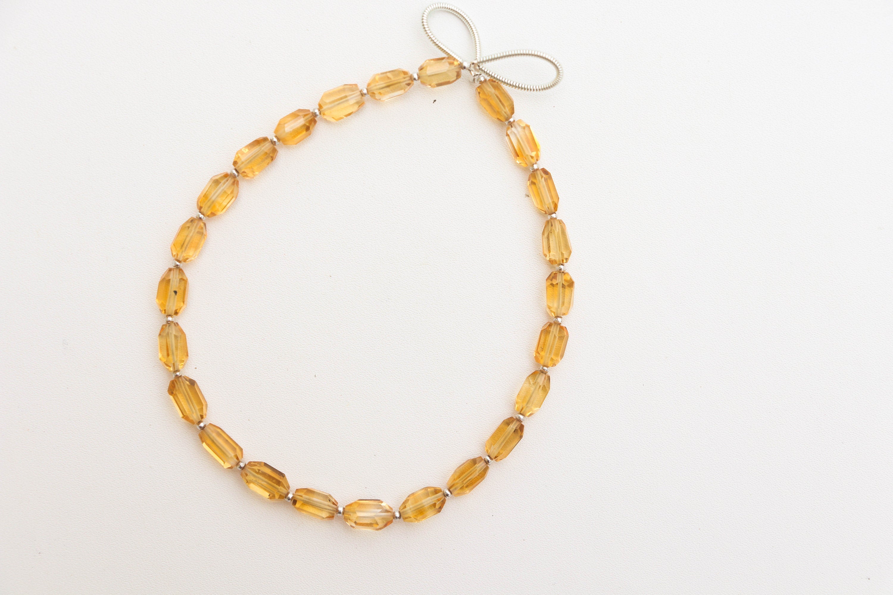 CITRINE beads uneven faceted tube shape, Citrine Faceted Beads, Citrine briolette, Citrine Drops, Citrine Gemstone beads AAA+ Beadsforyourjewelry