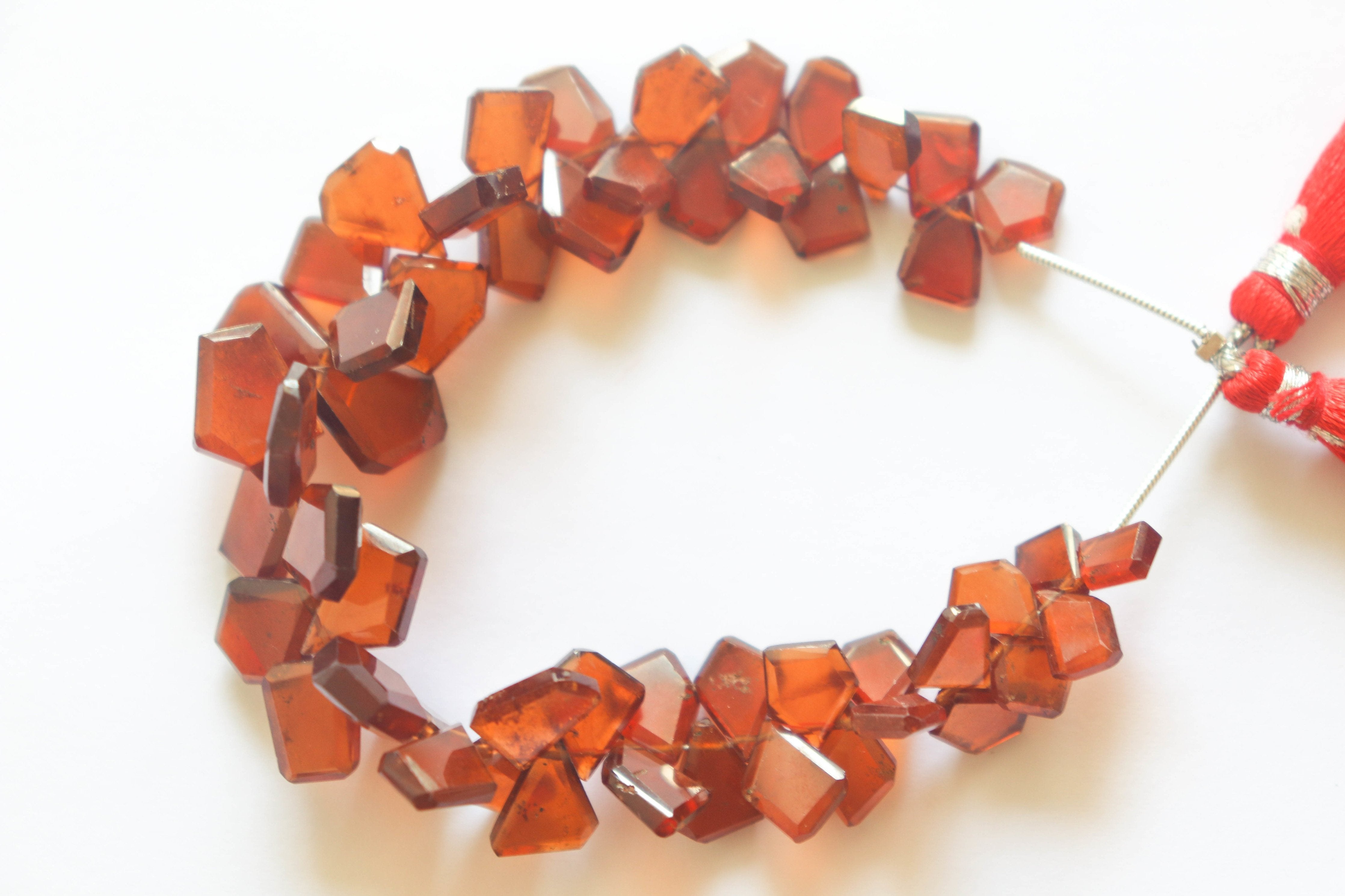 Carnelian gemstone slice cut beads Beadsforyourjewelry
