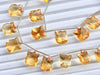Citrine Cat Shape Faceted Briolette Beads Beadsforyourjewelry