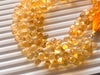 Citrine Micro faceted Drops Beadsforyourjewelry