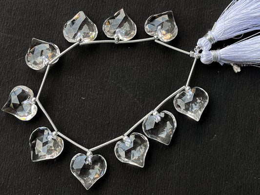 Crystal Beads Faceted Heart Shape Beadsforyourjewelry