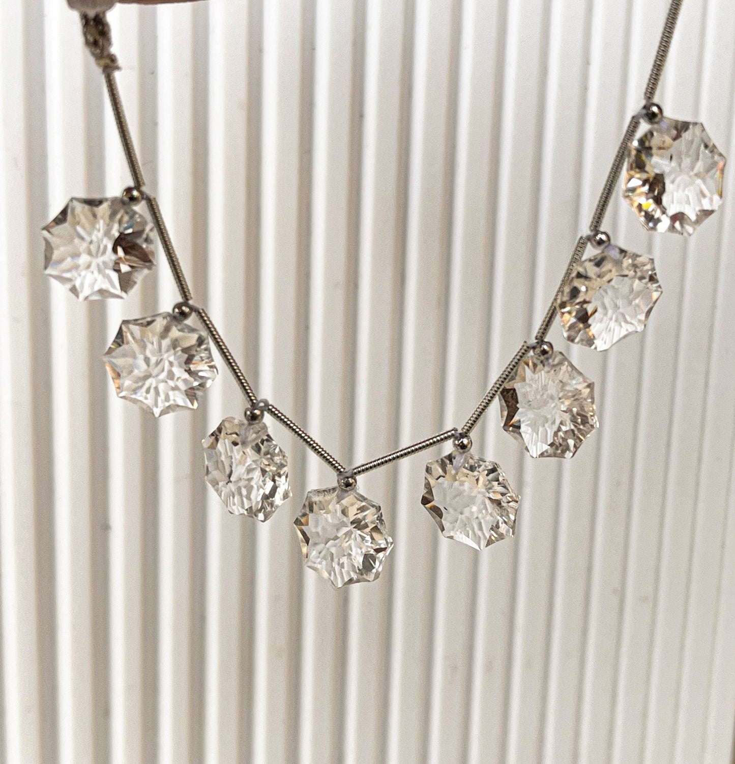 Crystal Rosette concave cut beads Beadsforyourjewelry