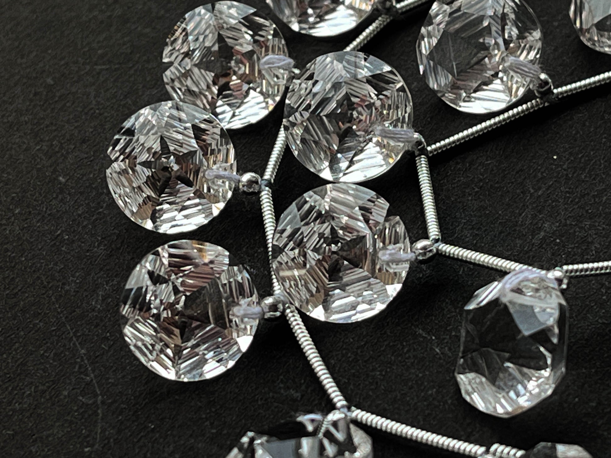 Crystal Round Star Concave Cut Beads Beadsforyourjewelry