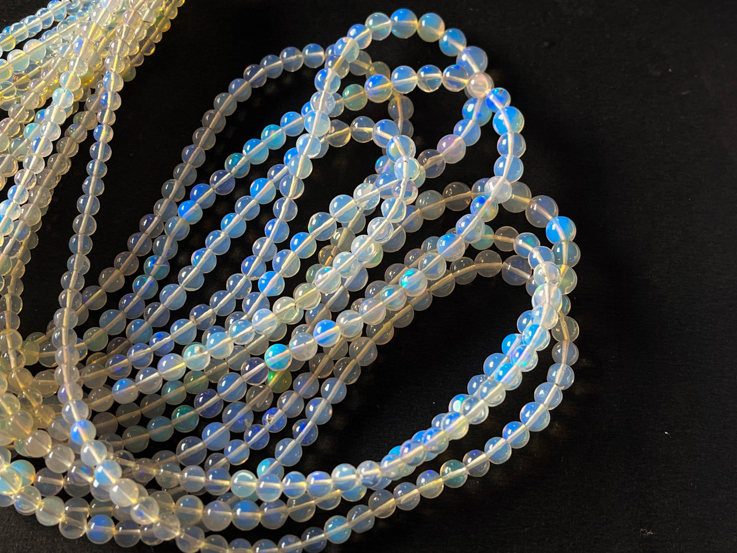 Ethiopian Opal Spherical Shape Beads Beadsforyourjewelry