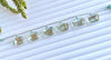 Load image into Gallery viewer, Green Amethyst Baguette Cushion Shape Concave Cut Beads Beadsforyourjewelry