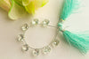 Load image into Gallery viewer, Green Amethyst Concave cut Heart Shape Beads Beadsforyourjewelry