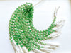 Green Aventurine Cushion Shape Faceted Briolette Beads Beadsforyourjewelry