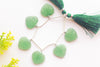 Green Strawberry Quartz Leaf Carving Beads Beadsforyourjewelry
