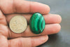Highly Polished Malachite Oval Cabochon | 22x30mm | Excellent Quality For Jewelry Making / Wire Wrapping | Natural Malachite Gemstone Beadsforyourjewelry