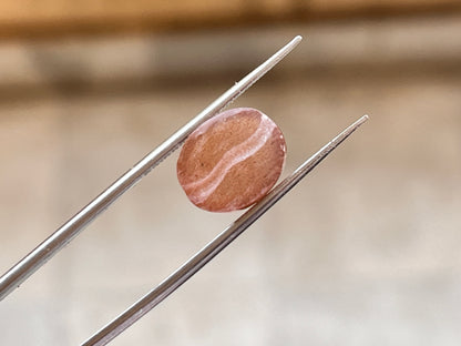 Natural Moonstone Coffee Bean beads