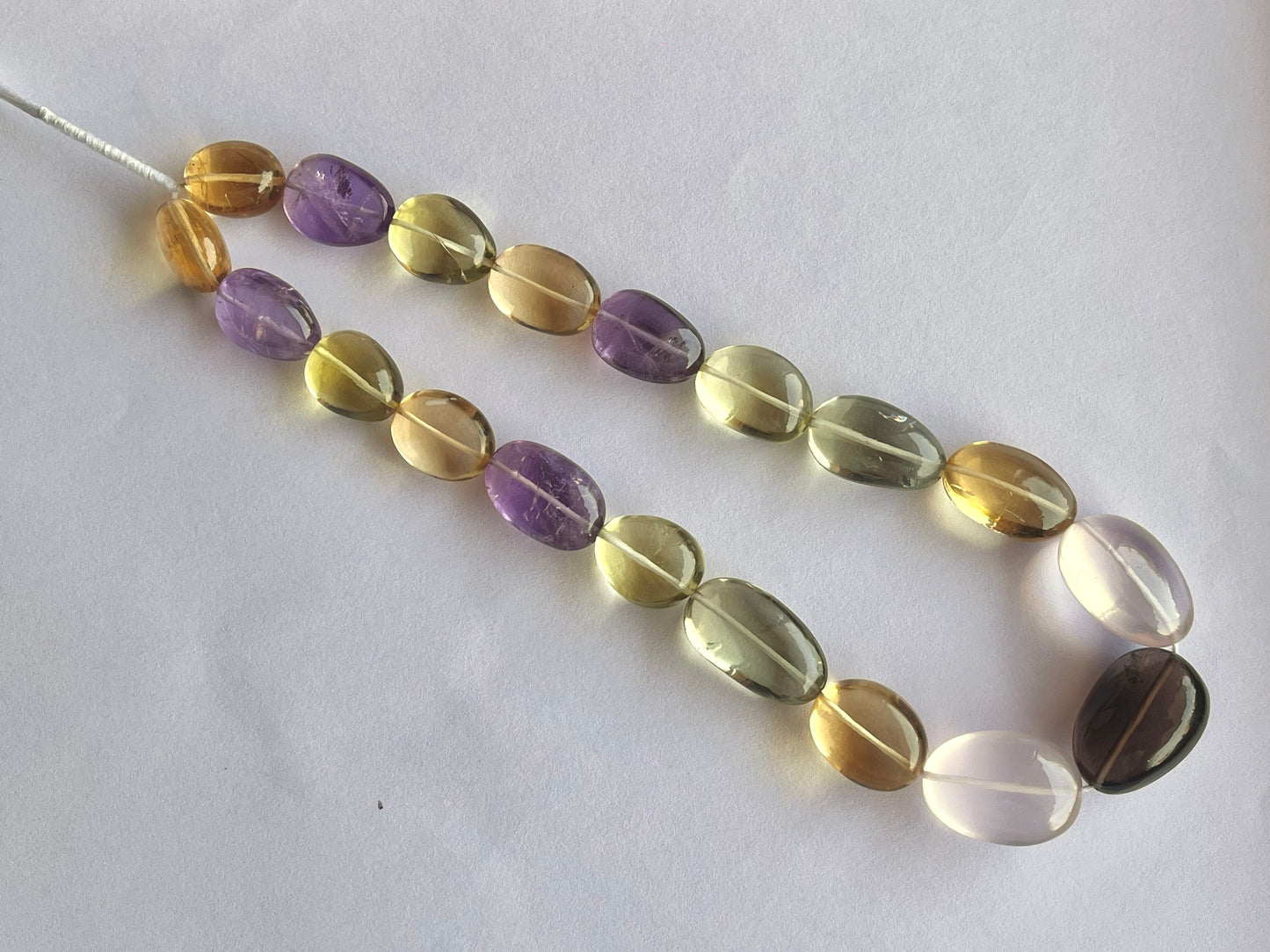 Mix Gemstones Smooth Tumble Shape Beads