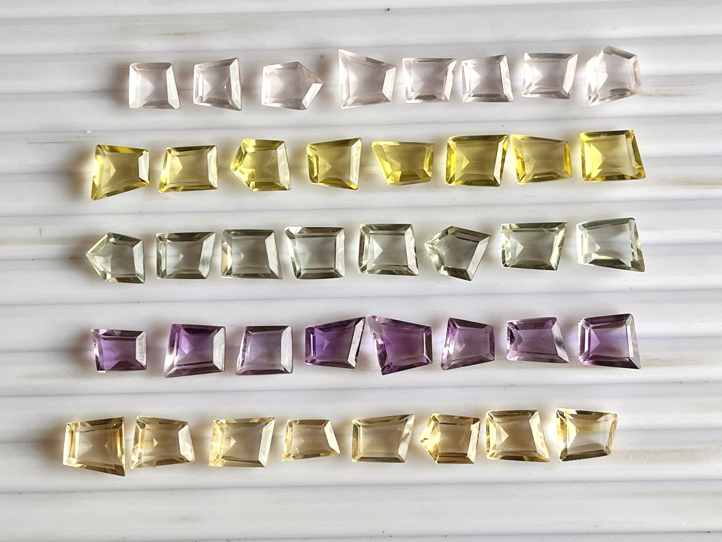 Natural Gemstones Fancy Loose cut stones