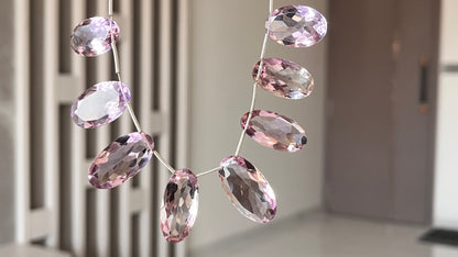 Ametrine Oval Cut stone Beads