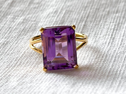 Amethyst 925 Silver Ring
