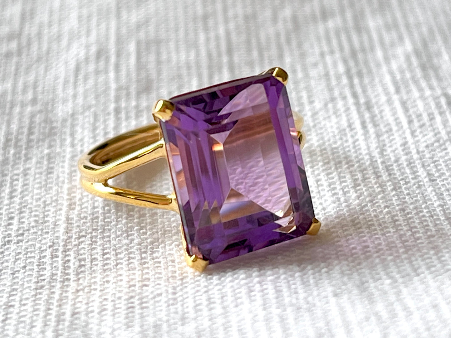 Amethyst 925 Silver Ring
