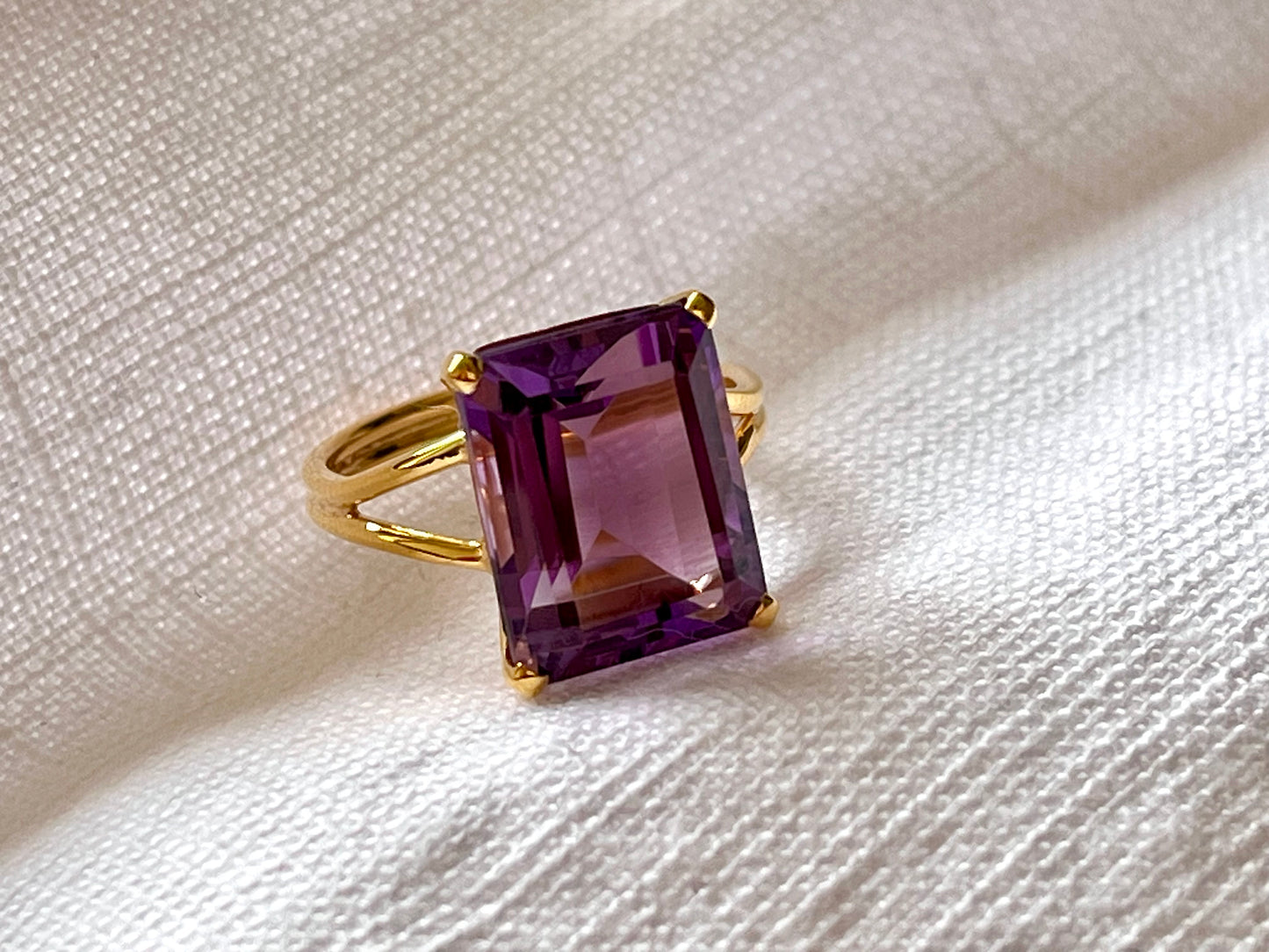 Amethyst 925 Silver Ring
