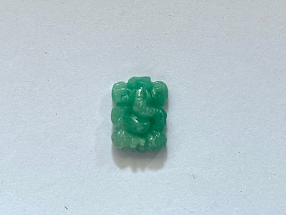 Emerald Ganesha Pendant