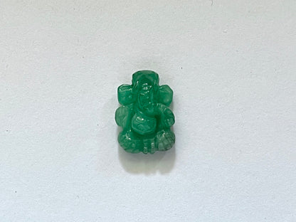 Emerald Ganesha Pendant