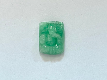 Emerald Ganesha Pendant