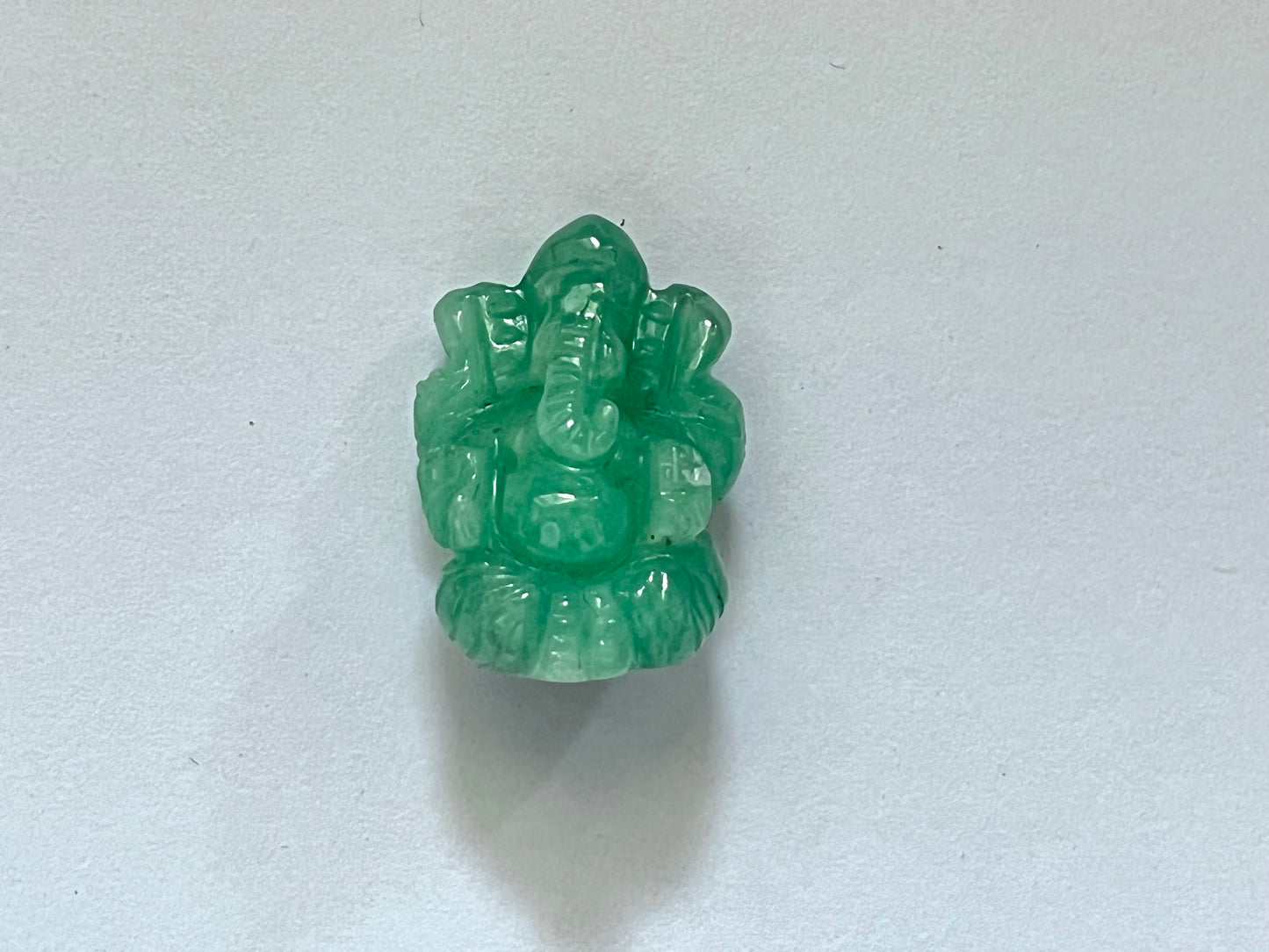 Emerald Ganesha Pendant
