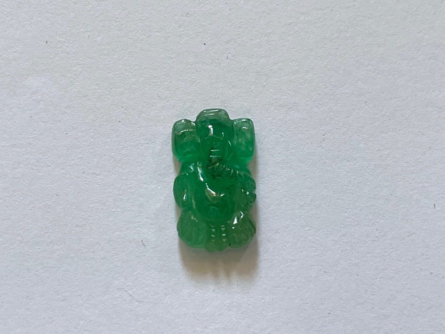 Emerald Ganesha Pendant
