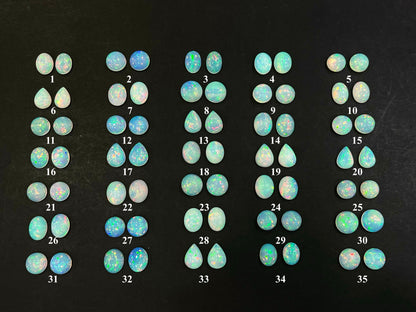 AAA Ethiopian Opal Pair