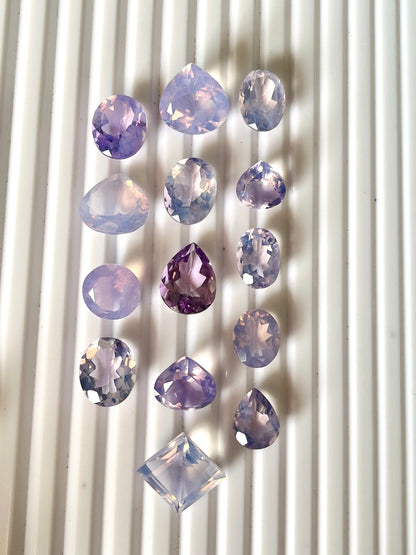 AAA Lavender Quartz loose gemstone