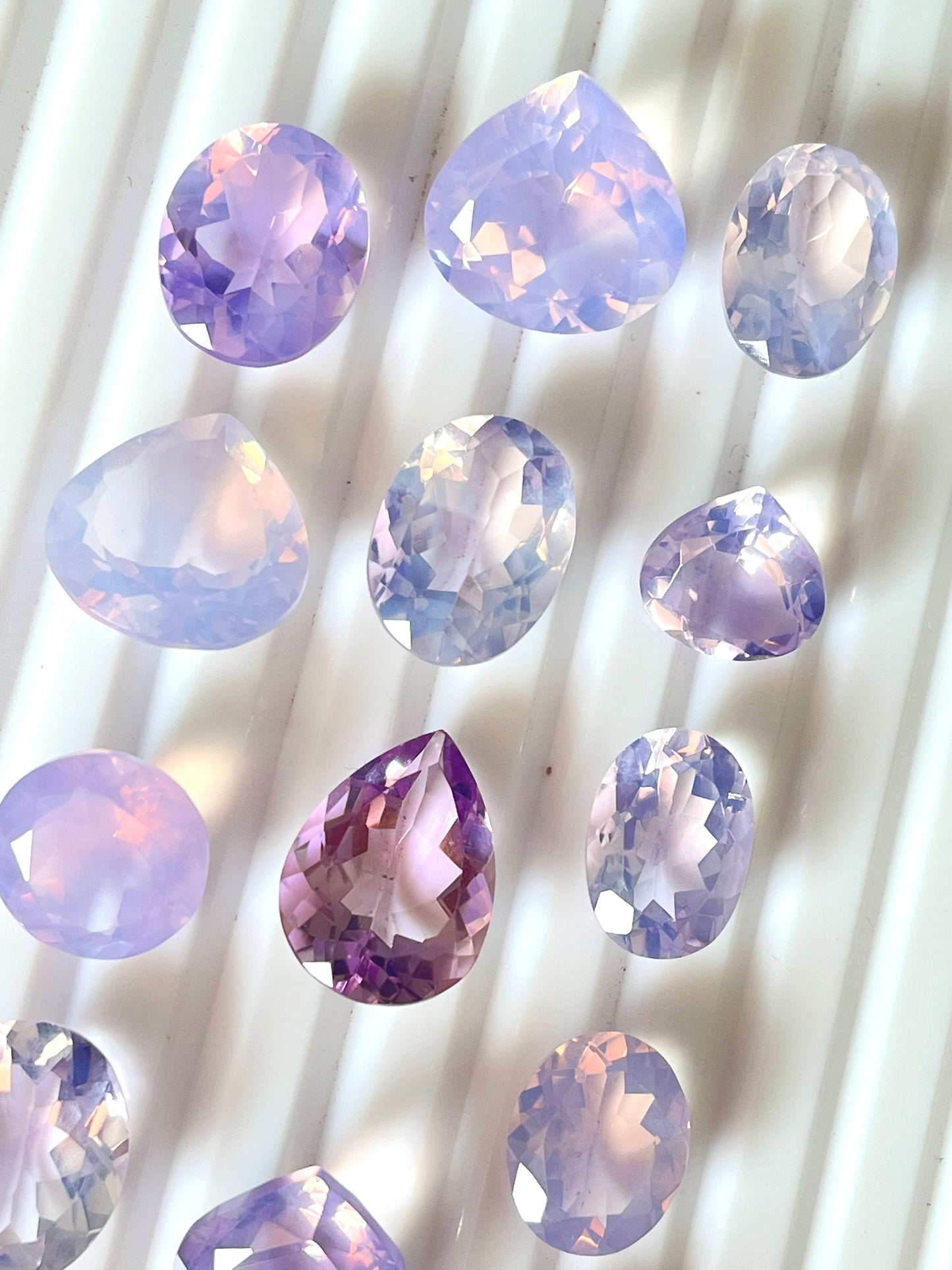 AAA Lavender Quartz loose gemstone